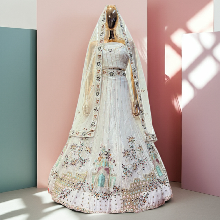 Tales of the Ivory Palace Sider's Lehenga - VRSL010